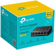 TP-Link LS1005G 5-portový switch GIGABIT desktop