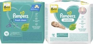 PAMPERS FRESH CLEAN VLHČENÉ Utierky 6 x 52 KS