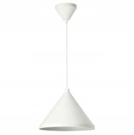 IKEA NAVLINGE Závesná lampa biela 33 cm