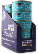 Fish4Cats Filety z tuniaka s krabmi 10 x 70g