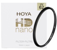 HOYA FILTER 62MM UV HD NANO NÁTER HD FILTER