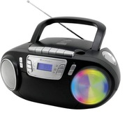 Soundmaster SCD5800SW bombox Karaoke Disco Light