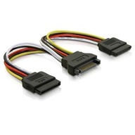 Rozbočovač káblov Qoltec SATA na 2xSATA M/2*F 0,5 m