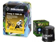 Motocyklový olej SILKOLENE COMP 4 10w30 + FILTER