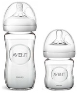 Philips Avent sada sklenených fliaš 120ml 240ml