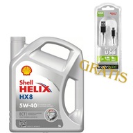 Shell HELIX HX8 ECT 5W40 5L + zdarma