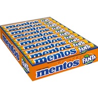 20x 37,5g MENTOS Fanta guma KARTÓN + oblátky