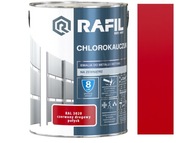 RAFIL CHLOROGUMA ENAMEL 5L ČERVENÁ RAL 3020