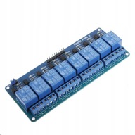 8-KANÁLOVÉ RELÉ 5V ARDUINO MODUL 10A NÍZKA NÍZKA