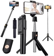 STATÍV NA SELFIE TYČ PRE TELEFÓN + diaľkové ovládanie BLUETOOTH ROZŠÍRENIE Photo Stick