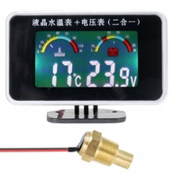 Voltmeter + autoteplomer LCD 237E