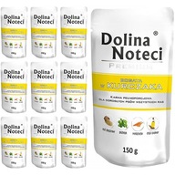 DOLINA NOTECI PREMIUM mokré krmivo pre psov bohaté na kuracie mäso 150g