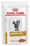 Royal Canin Veterinary Diet Feline Urinary S/O s kuracím mäsom v omáčke