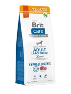 Brit Care Dog Hypoalergénne dospelé jahňacie veľké plemeno 12 kg + 2 kg