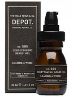 DEPOT 505 NOURISHING BARD OIL Leather & Wood 30ml