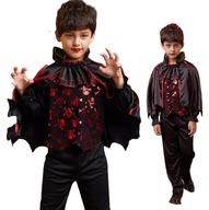 HALLOWEENSKÉ ŠATY VAMPIRE DRACULA 140/146