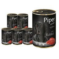 Piper Animals senior s králičím setom 24 x 400g