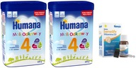 Humana 4 650g x 2 ks + Humana Vit D3 zdarma