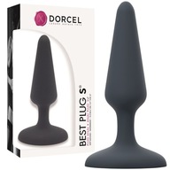 Análny kolík Dorcel Classic, čierny silikón