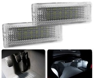 Nožné LED svetlá BMW E60 E90 F10 E70 E71 BIELE