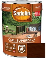 SADOLIN SUPERDECK OLEJ NA WENGE TERASOVÉ DREVO 5L