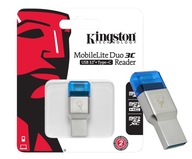 Kingston MobileLite microSD USB-A USB-C adaptér