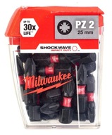 Sada bitov Milwaukee Shockwave Impact Duty PZ2