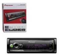 PIONEER MVH-S520BT BLUETOOTH RÁDIO 1-DIN AUX MP3 USB WMA FLAC