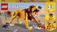 LEGO Creator 3 v 1 31112 Divoký lev