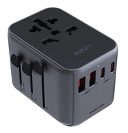 AUKEY PA-TA07 adaptér cestovnej nabíjačky 35W UK USA EU AUS CHN