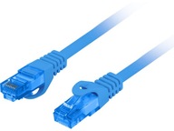 RJ45 - RJ45 kábel LANBERG 10 m Modrý