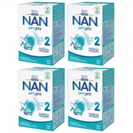 Nestlé Nan Optipro 2 Milk next 6m 4x650g