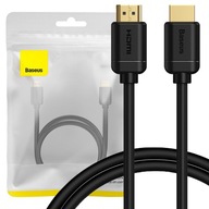 BASEUS KÁBEL HDMI 2.0 KÁBEL 0,75M ČIERNA