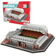 3D PUZZLE LIVERPOOL FUTBALOVÝ ŠTADIÓN FC ANFIELD PREMIER LEAGUE LARGE 113 ks.