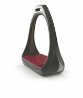 Syntetické strmene Reflex black/bordeaux 12 cm