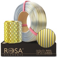 Filamentová náplň PLA Magic Silk Rosa3D Gold-Silver Gold Silver 1kg