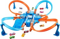 HOT WHEELS MEGA Crash SET + SLUČKOVÁ DRÁHA S POHONOM