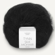 Priadza Tynn Silk Mohair 1099 Sandnes Garn, čierna