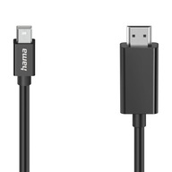 Mini Displayport - HDMI kábel Hama 4K, 1,5 m