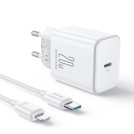 FIRMA USB C TYP C QC RÝCHLA NABÍJAČKA 20W 3A + KÁBEL LIGHTNING JOYROOM