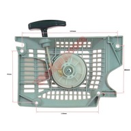 ŠTARTÉR 2T NAC SPS01-45 PÍLY ČÍNA 45 52CC