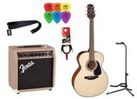 SET ELEKTROAKUSTICKÁ GITARA + 15W ZOSILŇOVAČ