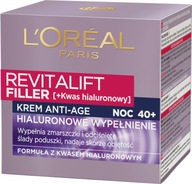 LOREAL Revitalift Anti-Age nočný pleťový krém s kyselinou hyalurónovou 50 ml