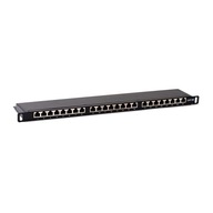 Patch panel rack 19 START.LAN FTP/STP 0,5U kat.5e