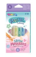 Fixky COLORINO PASTEL GLITTER 6 col