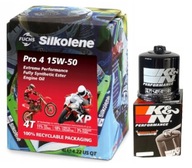 SILKOLENE PRO 4 15w50 4L motorkový olej + filter