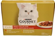 Purina Gourmet Gold Gravy kúsky v omáčke 24x85g