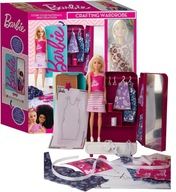 BÁBIKA BARBIE + ŠATNÍK BARBIE ŠATNÍK kreatívny set