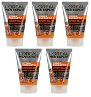 LOREAL Men Expert stimulačný gél na tvár 100 ml x5