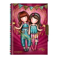 Gorjuss Fairground Fireworks Lockable Notebook